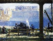 George Wesley Bellows Blue Morning oil on canvas